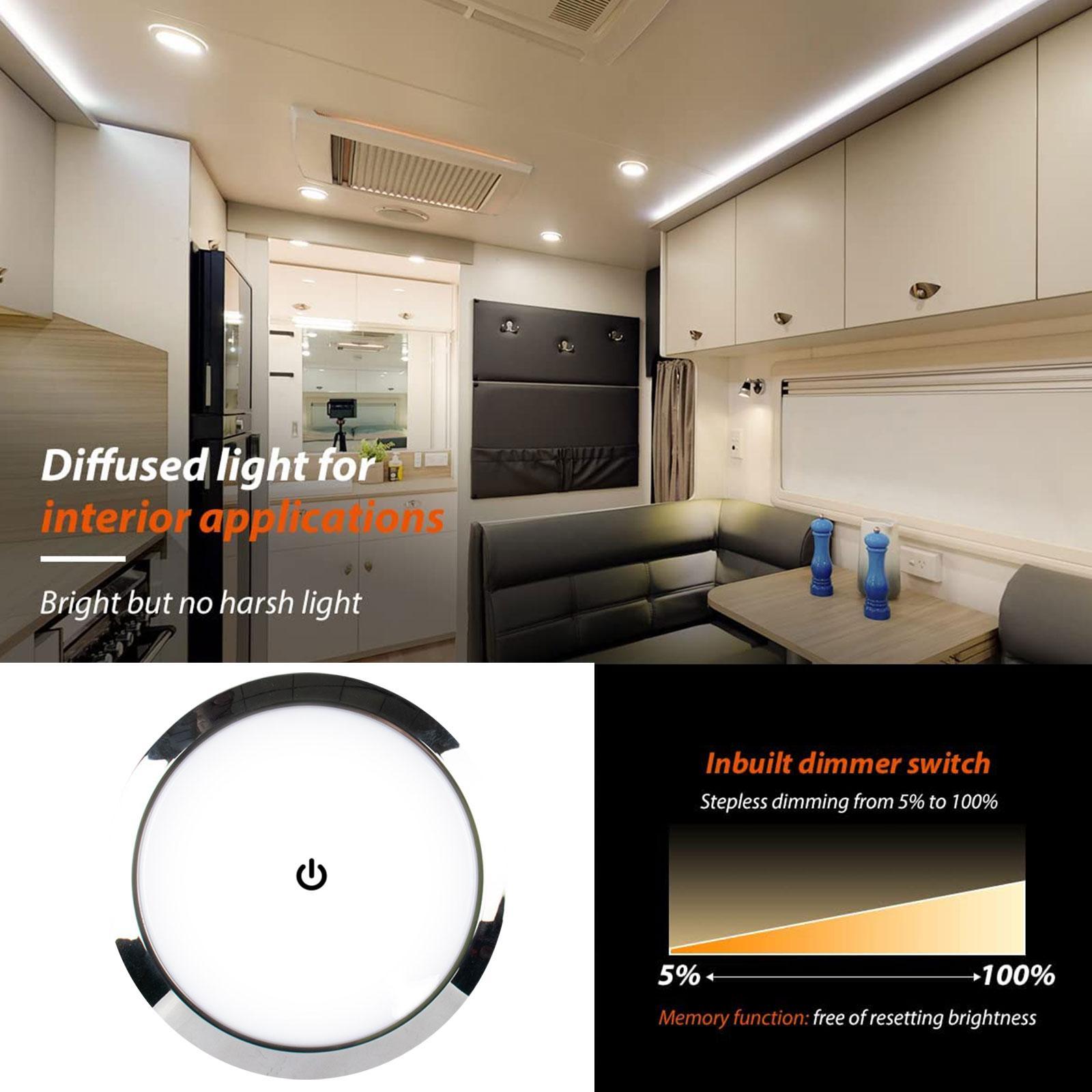 RV Interior Ceiling LED Light  - đánh giá và giá Light Switch