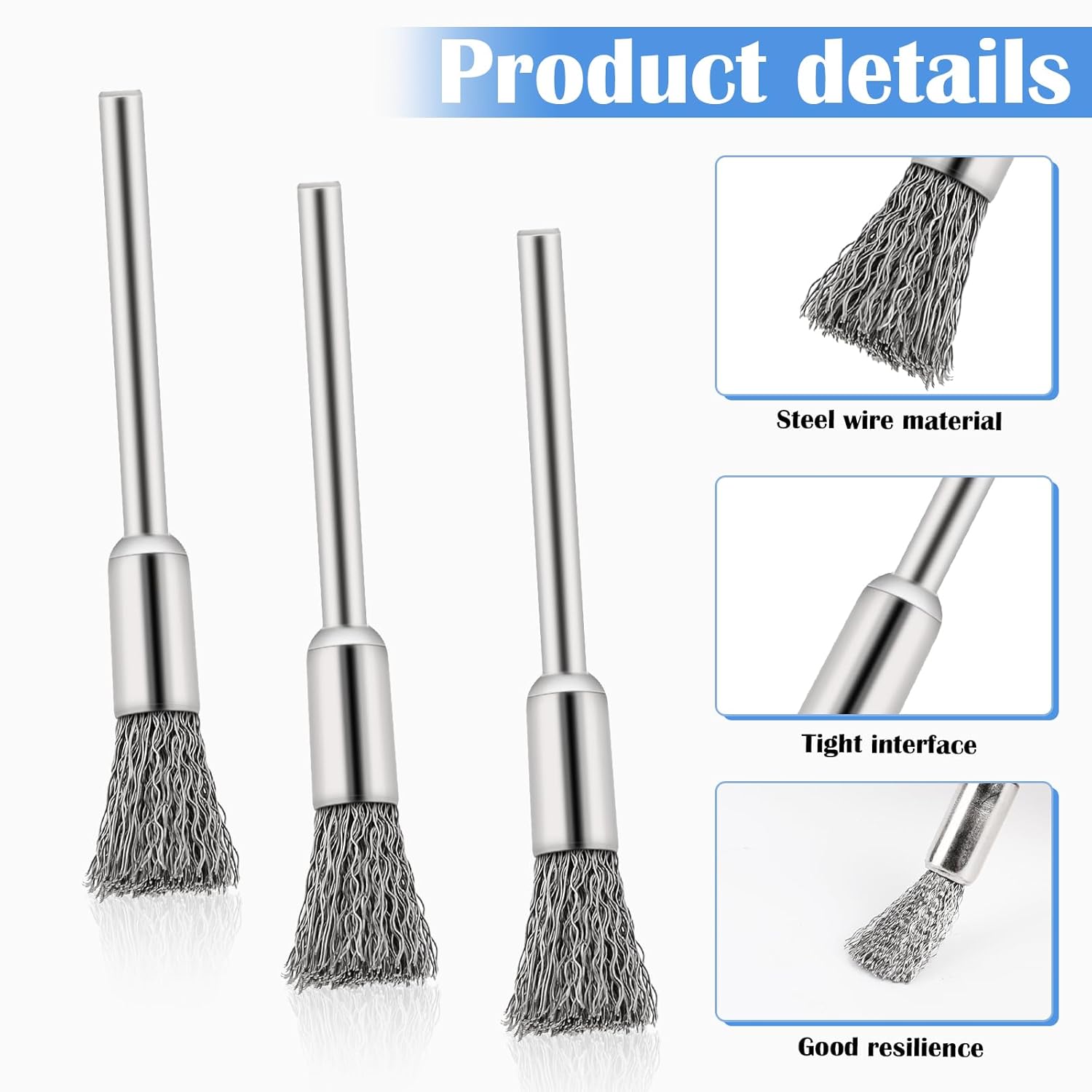 Steel Cleaning End Brushes Pen - đánh giá và giá Paint Brush