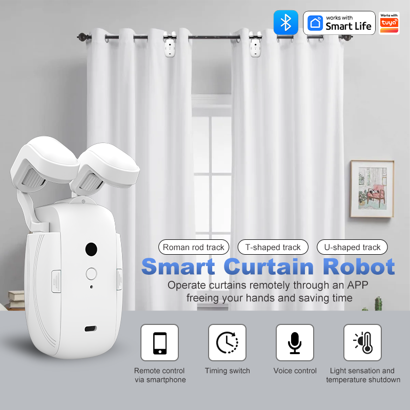 WiFi  Smart Automatic Curtain  - đánh giá và giá Curtain Rods