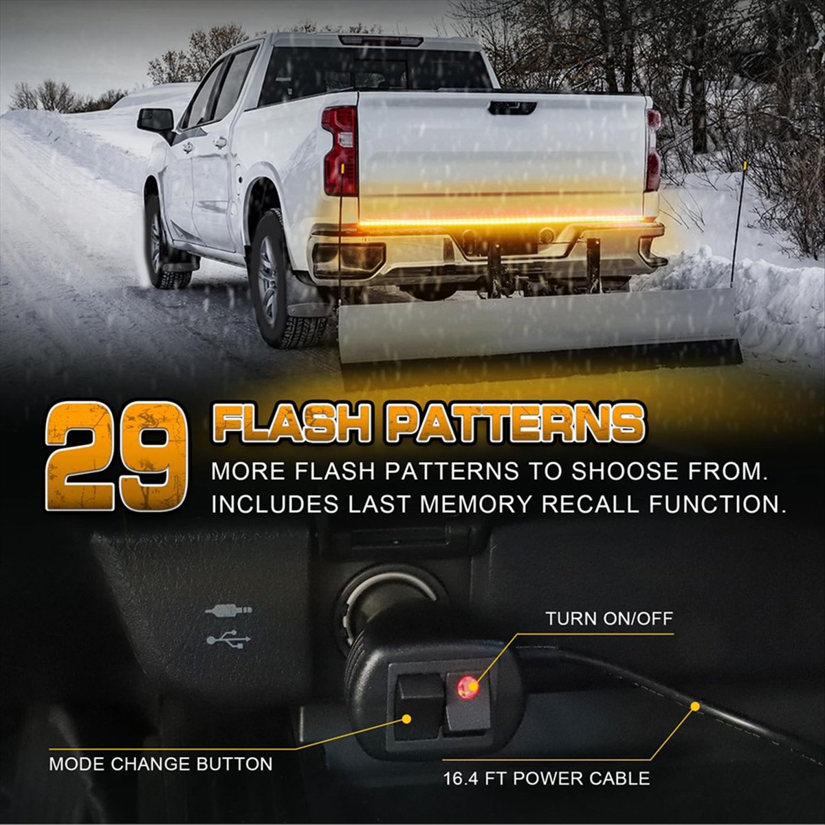 *X07A 60Inch Tailgate Strobe L - đánh giá và giá Led Strip Lights