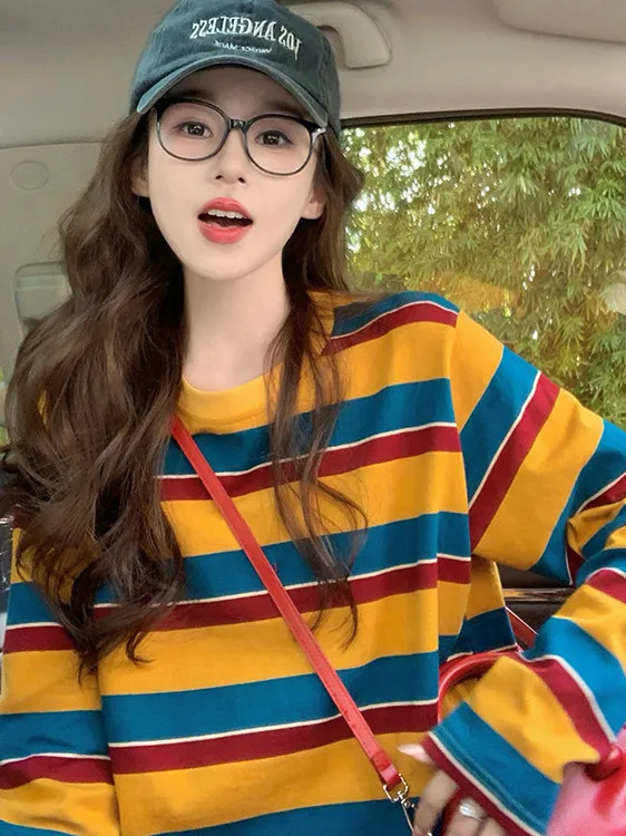 Women Color Block Striped Long - đánh giá và giá Wallpaper