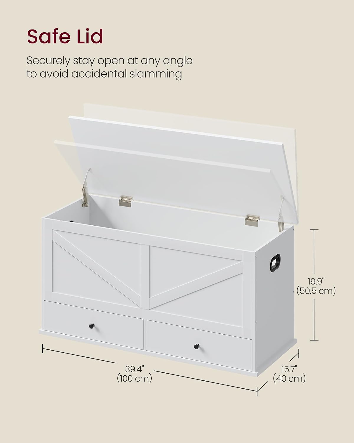 Farmhouse Storage Chest With D - đánh giá và giá Cabinet Hinges