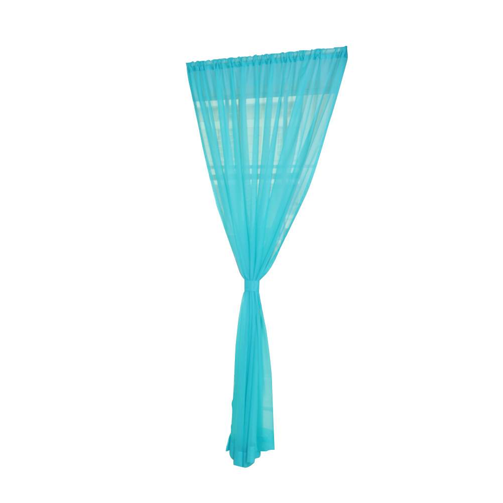 Transparent Voile Window Sheer - đánh giá và giá Curtain Rods