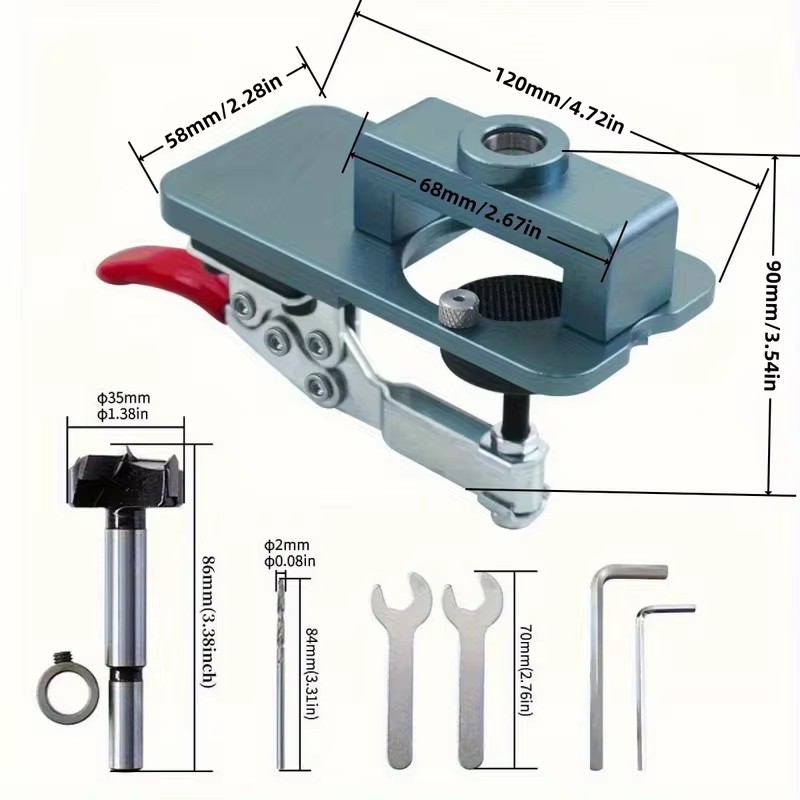 Precision Drill Guide Clamp fo - đánh giá và giá Cabinet Hinges