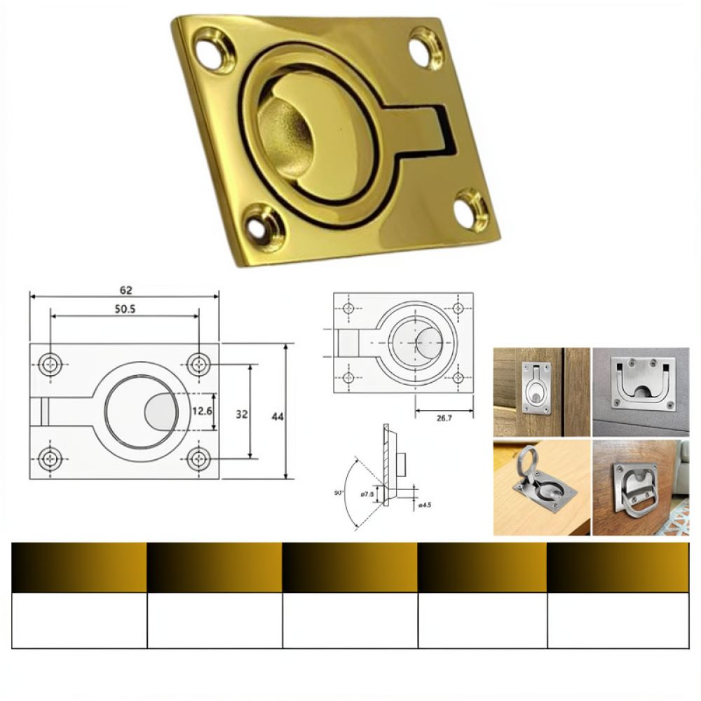 Hidden Flush Ring Handle 316 S - đánh giá và giá Door Handle