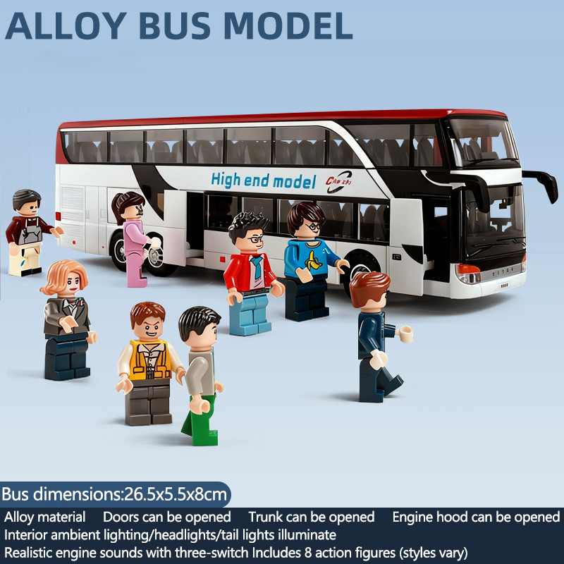 Alloy Bus Model with Lights &  - đánh giá và giá Light Switch
