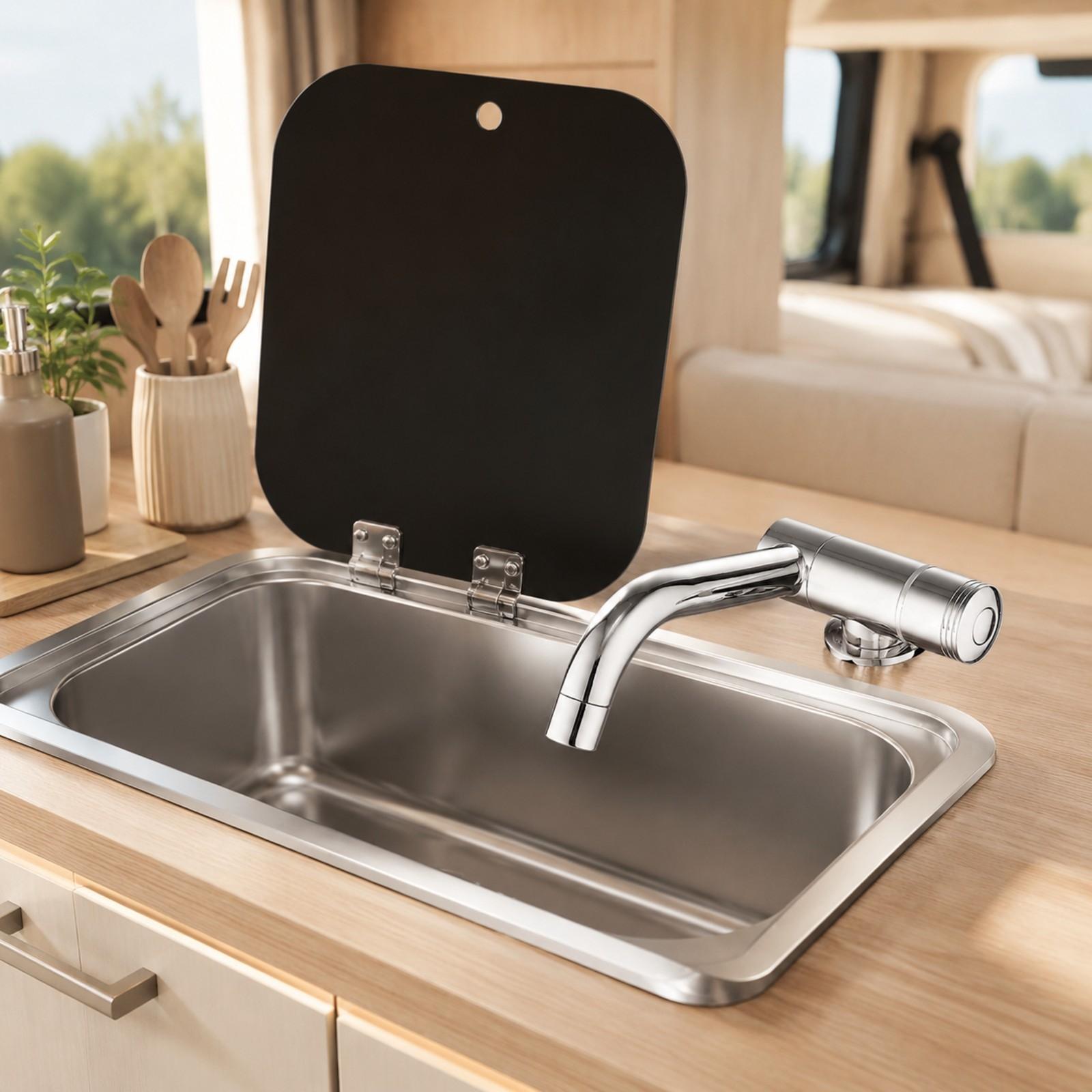 Single Bowl Kitchen Sink with  - đánh giá và giá Faucet